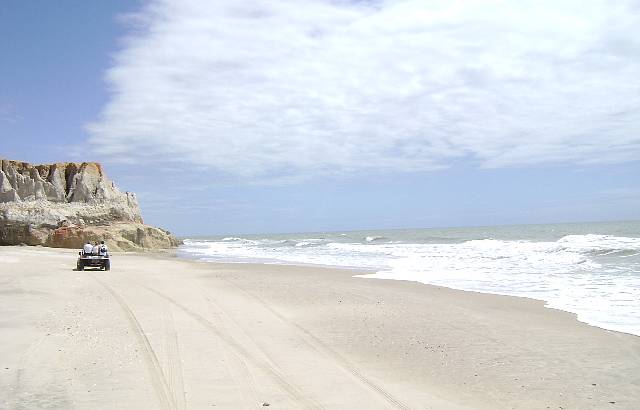 A caminho das Dunas. Um passeio imperdível. 