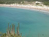 Vista da praia das Conchas