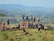 cicloturismo na Cuesta de Botucatu