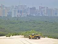 Passeio de buggy em Fortaleza,Vista de  Fortaleza das dunas