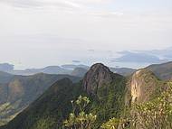 Vista da Baia de Angra e Parati