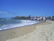 Linda tarde em uma linda praia