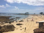 Vista do Mirante antes da Segunda Praia