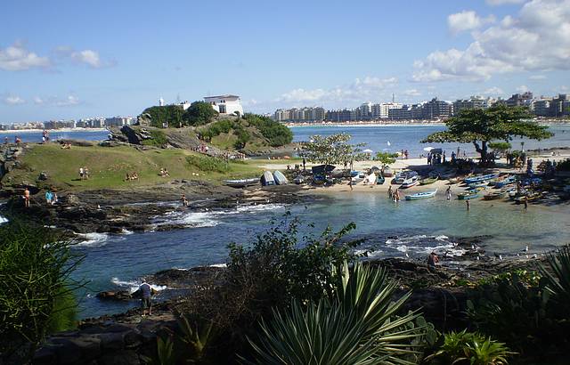 Vista Leste ao Forte