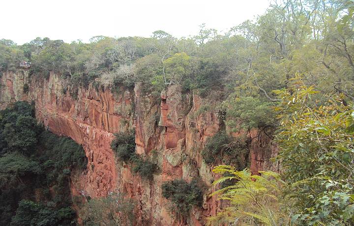 Vista de uma Parte do Buraco das Araras