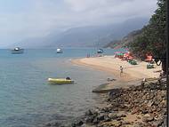 Praia prxima  Ilha das Cabras