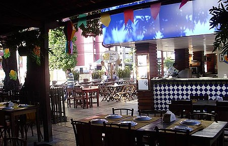Espaço do Restaurante Colher de Pau