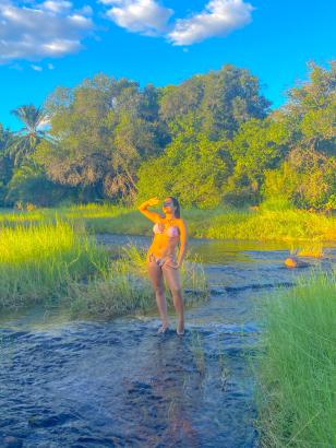 Rio PAraguauque divide a cidade de Itaet