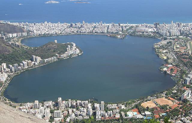 Vista da Lagoa Rodrigo de Freitas