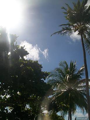 Entardecer na praia de Boa Viagem