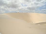 Um passeio nas dunas. 