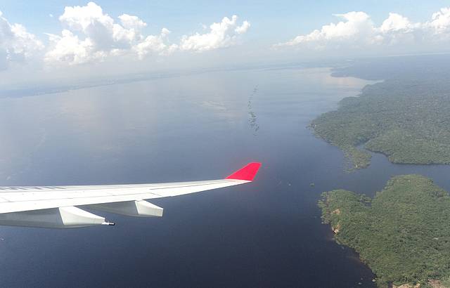 Chegada em Manaus.