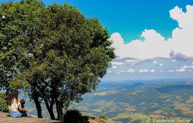 Bela paisagem das Serras de Minas Gerais