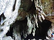 Dentro da caverna