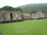 Ruinas do antigo presdeo.