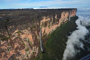 Monte Roraima (RR) de helicptero: Paisagem  de tirar o flego - 