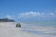 Praia do Antunes na mar baixa