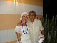 Acaraj com Caetano Veloso