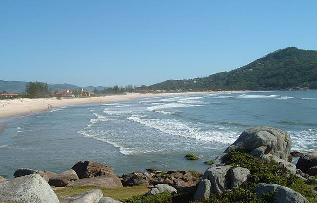 Vista da pedra do Sambaqui