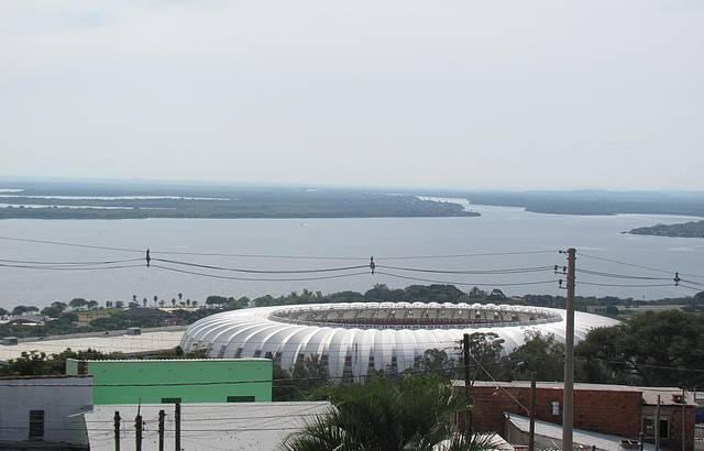 Vista do Estadio Beira Rio(Inter)