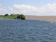 Rio Tapajs com o Rio Amazonas