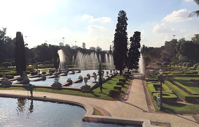 Jardim do Museu do Ipiranga