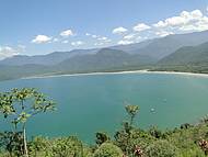 Vista do caminho para Praia Almada