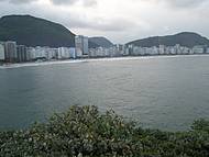 Carto Postal da Praia de Copacabana