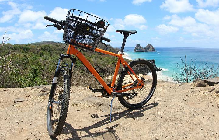 Bicicletas  disposio dos turistas!