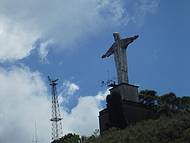 Bondinho chegando no Cristo