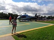 Passeio de helicóptero