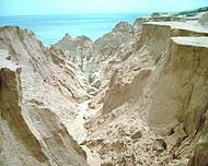 Labirinto de falezias em Morro Branco