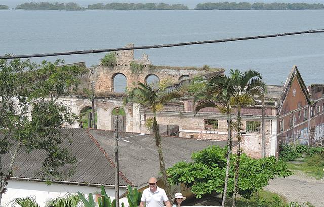 Vista do alto, na Igreja