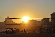 Vista da praia de Ipanema