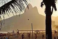 Vista da praia de Ipanema