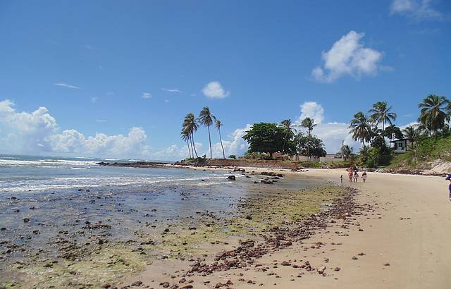 Praia em Genipab