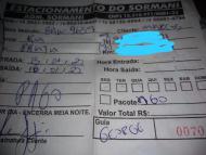 Ticket do pagamento