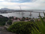 ponte vista do Convento da Penha em Vila Velha