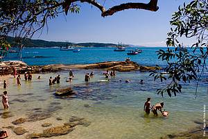 Quando ir, o que fazer e onde ficar em Bombinhas (SC): Piscinas naturais atraem turistas de todas as idades - 