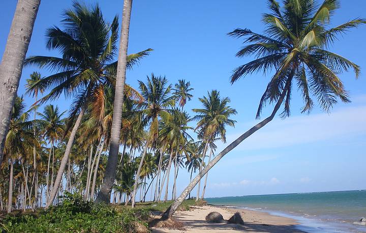 Esta praia est entre as mais lindas do Brasil.