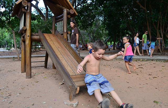 Melhor espao para os pequenos correrem