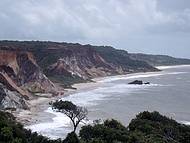 Do estacionamento da praia de Tambaba.