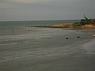 Praia de Jeri na mar baixa