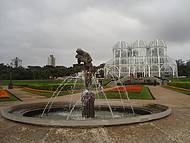 Tarde nublada e fria no Jardim Botnico