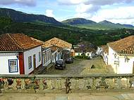 Vista da Igreja. Uma bela cidade!