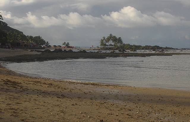 Terceira Praia em dia de pouco sol