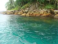 Que lindo o verde do mar de  Ilha Grande! Uma piscina natural!
