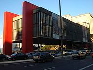 Vista do Museu de Arte de So Paulo, Conhecido como Masp na Av. Paulista