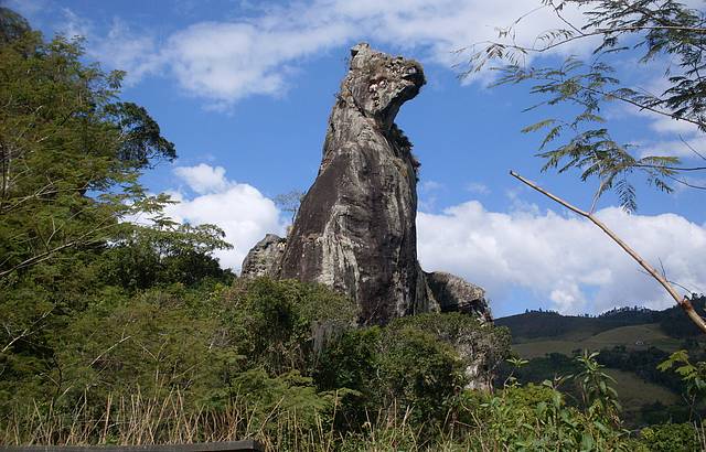 Pedra do co sentado