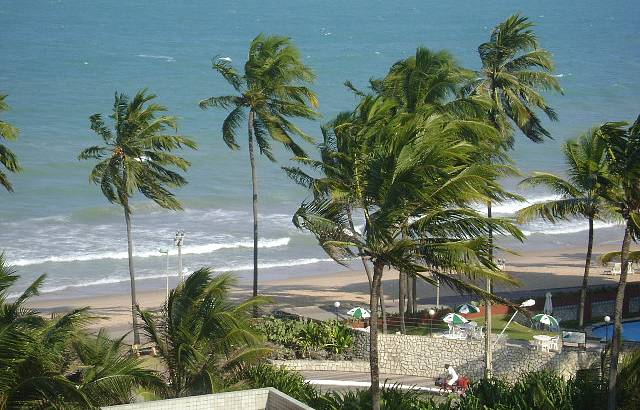 Foto tirada da varanda do hotel. Perfeito acordar assim!